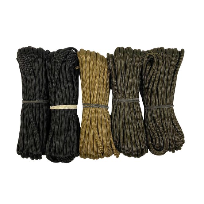 Hovedbilde Sett 50 meter - 550 Paracord Jordfarger