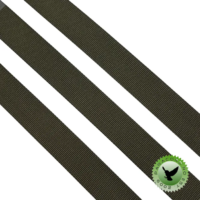 Hovedbilde Vevd bånd 25mm IRR - OD/NATO Green