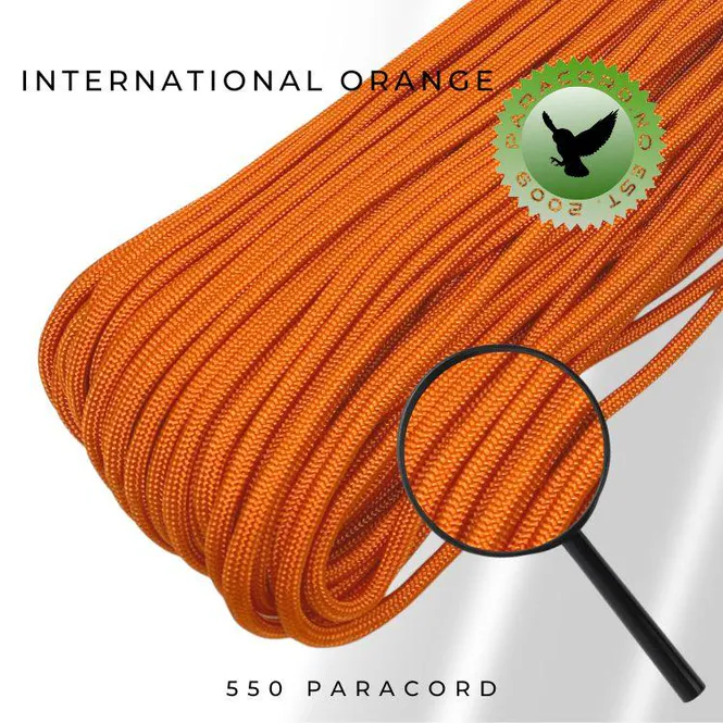 Hovedbilde International Orange 550 Paracord